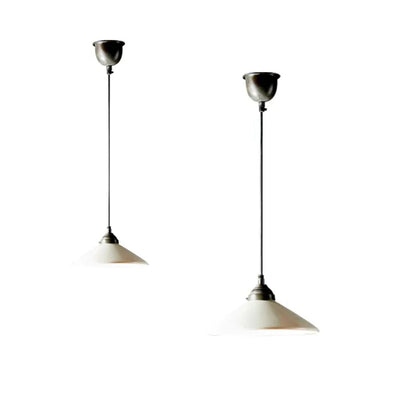 Emac & Lawton NEWPORT - 1 Light Ceramic Dish Ceiling Pendant-Emac & Lawton-Ozlighting.com.au