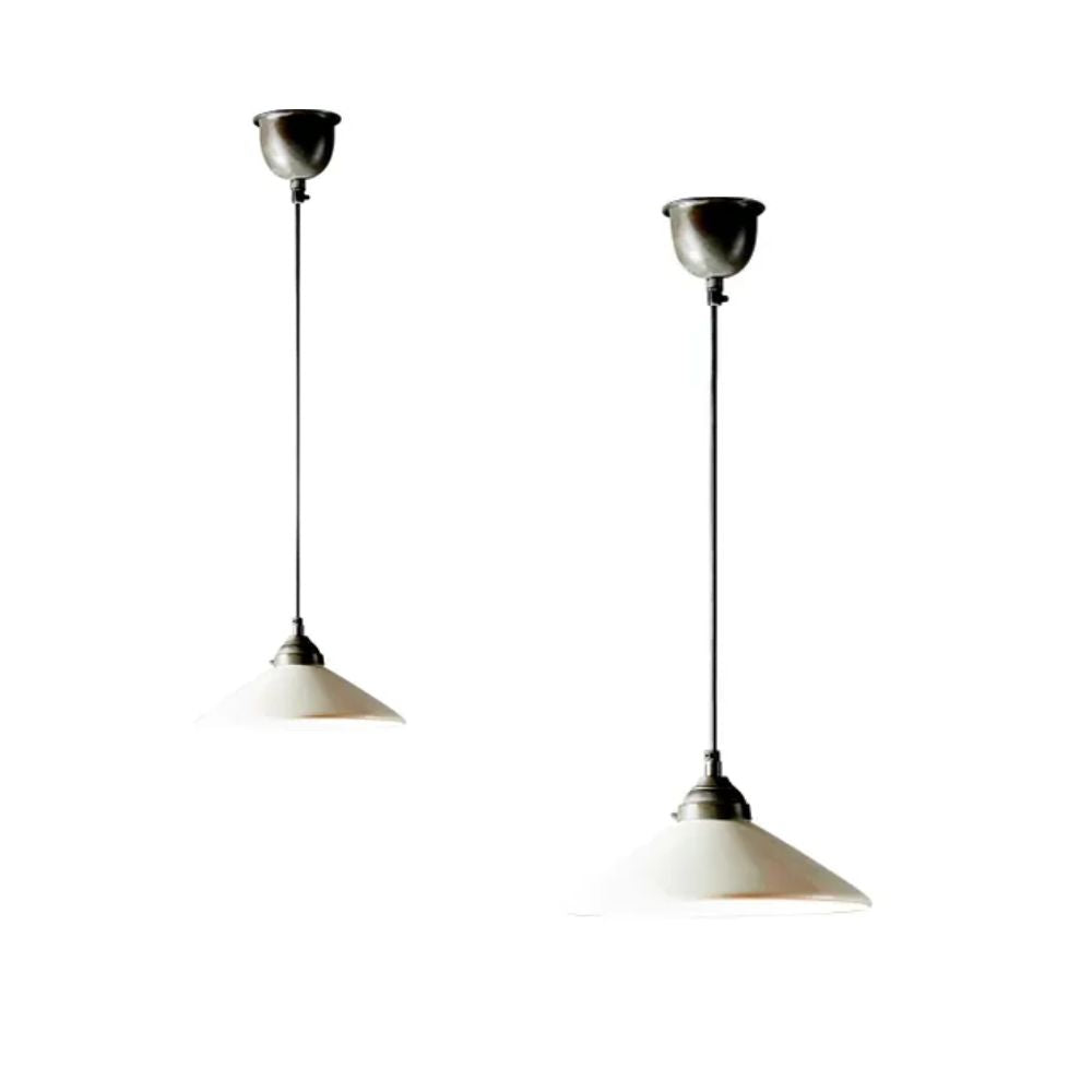 Emac & Lawton NEWPORT Pendant - 1 Light Ceramic Dish-Emac & Lawton-Ozlighting.com.au