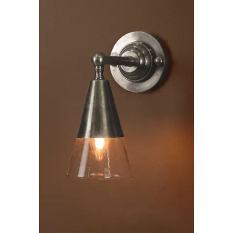 Emac & Lawton OTTO - 25W Wall Light With Glass Shade-Emac & Lawton-Ozlighting.com.au