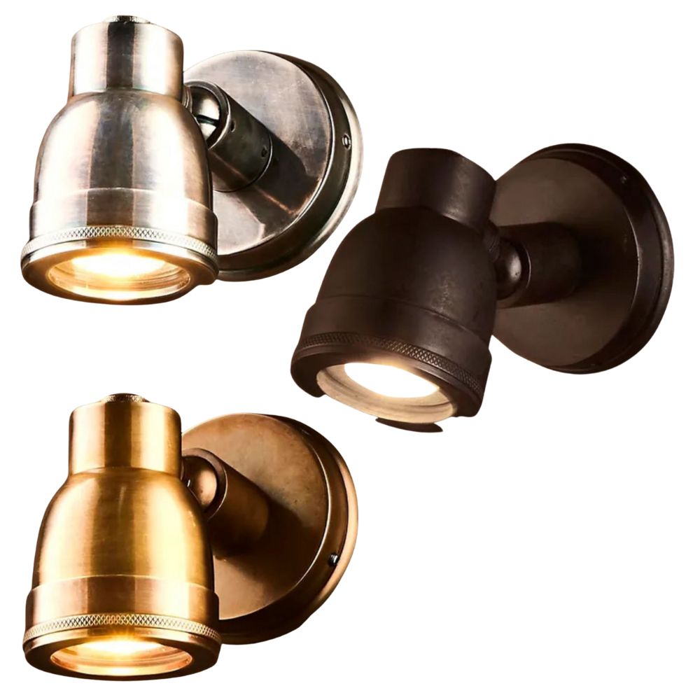 Emac & Lawton PASCO Outdoor Wall Light - GU10 Classic Down Only, IP54-Emac & Lawton-Ozlighting.com.au