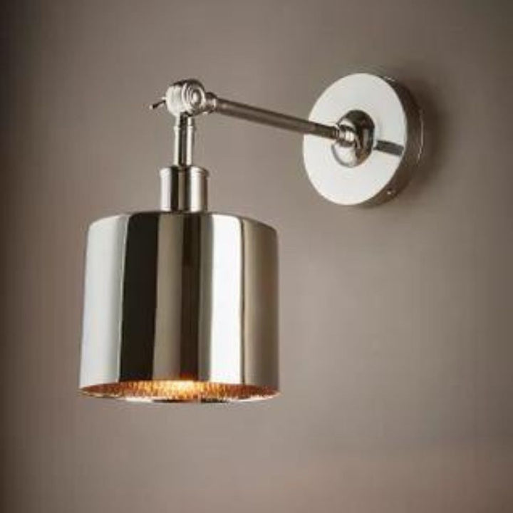 Emac & Lawton PORTOFINO - 1 Light Interior Metal Shade Wall Light-Emac & Lawton-Ozlighting.com.au
