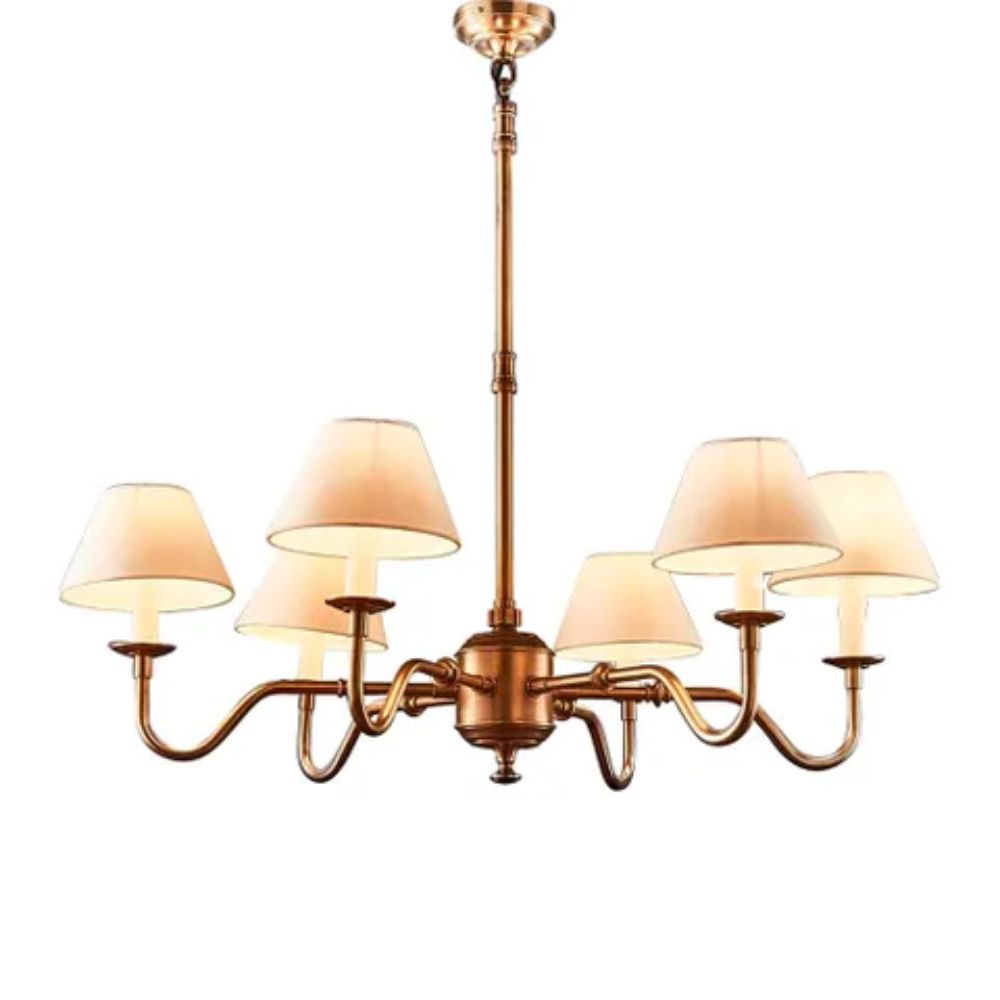 Emac & Lawton PRESCOT Chandelier - 6 Light-Emac & Lawton-Ozlighting.com.au