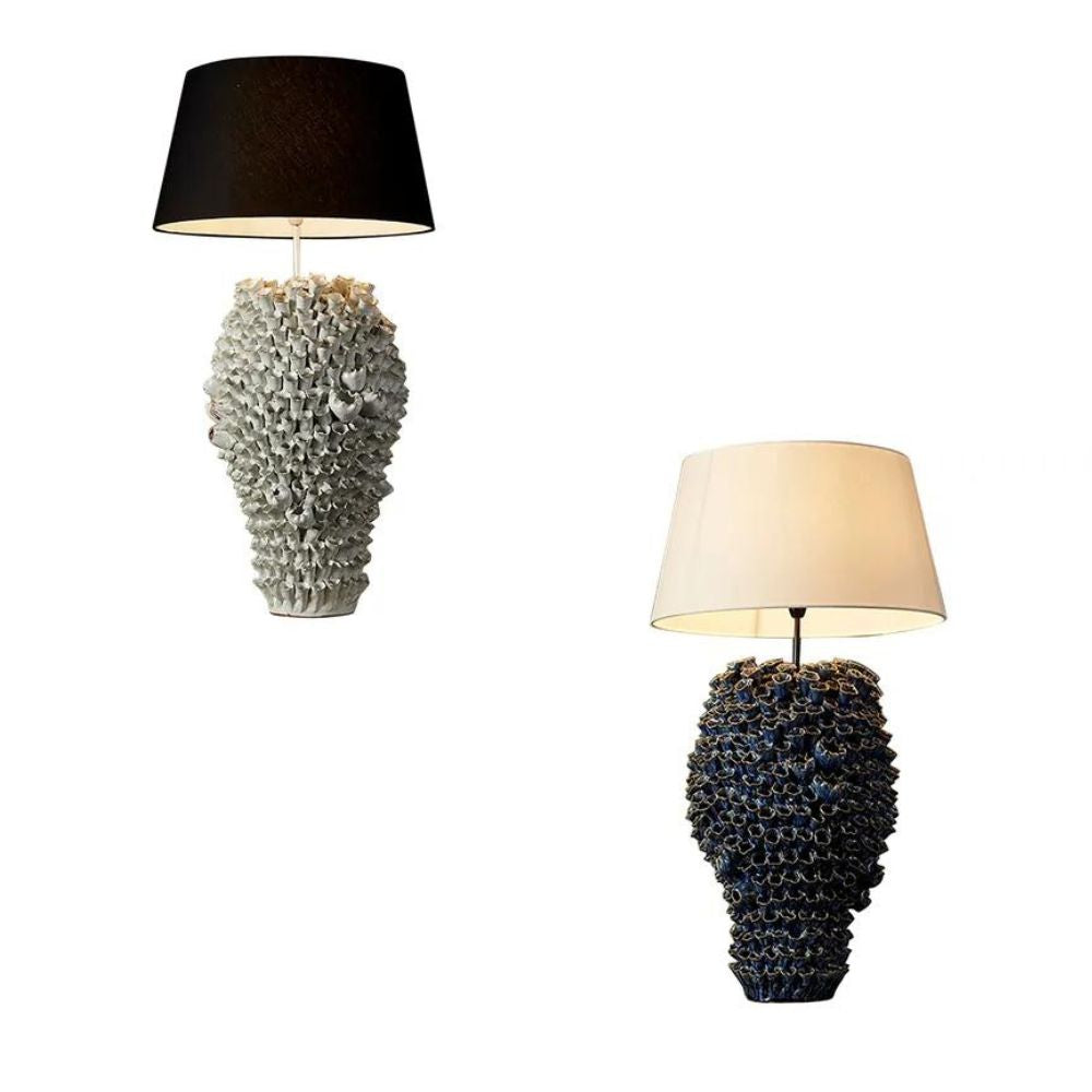 Emac & Lawton SINGITA Table Lamp Base - 60W, Ceramic-Emac & Lawton-Ozlighting.com.au