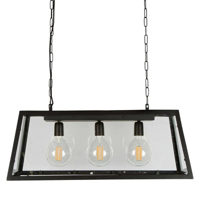 Emac & Lawton SOLANE - 25W Black Ceiling Pendant-Emac & Lawton-Ozlighting.com.au