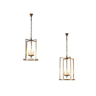 Emac & Lawton ST PALAIS - 25W Antique Brass Ceiling Pendant-Emac & Lawton-Ozlighting.com.au