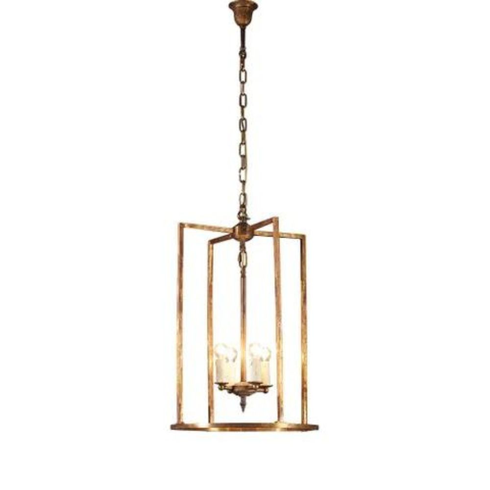 Emac & Lawton ST PALAIS Pendant - 25W, Antique Brass-Emac & Lawton-Ozlighting.com.au