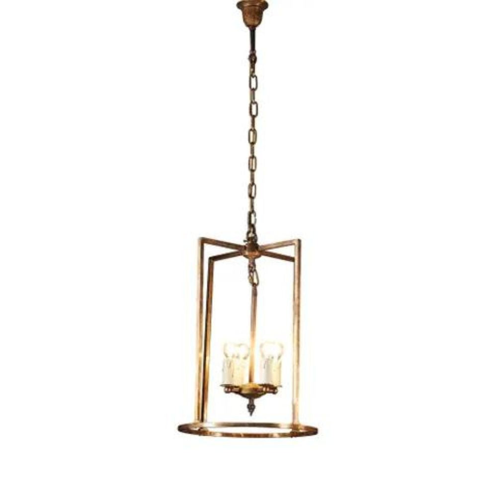 Emac & Lawton ST PALAIS Pendant - 25W, Antique Brass-Emac & Lawton-Ozlighting.com.au