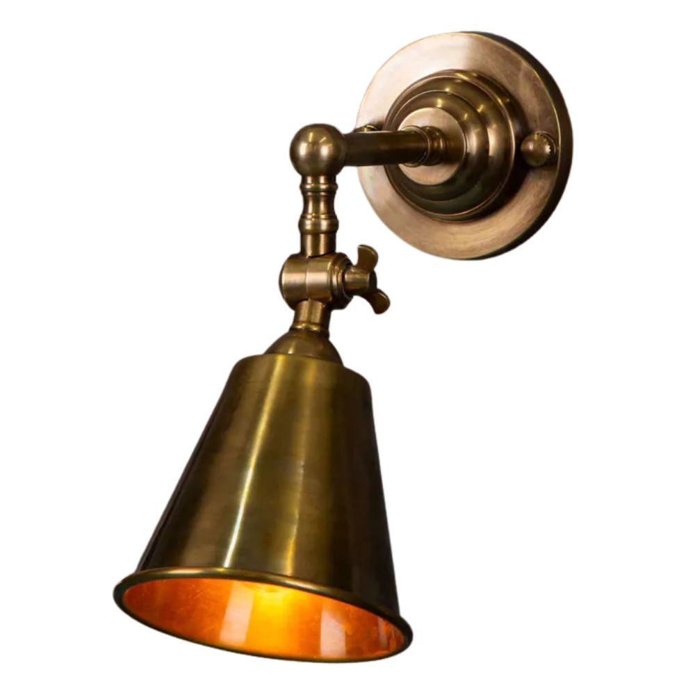 Emac & Lawton UTOPIA - 25W Wall Light With Metal Shade-Emac & Lawton-Ozlighting.com.au