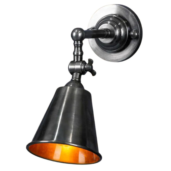 Emac & Lawton UTOPIA - 25W Wall Light With Metal Shade-Emac & Lawton-Ozlighting.com.au