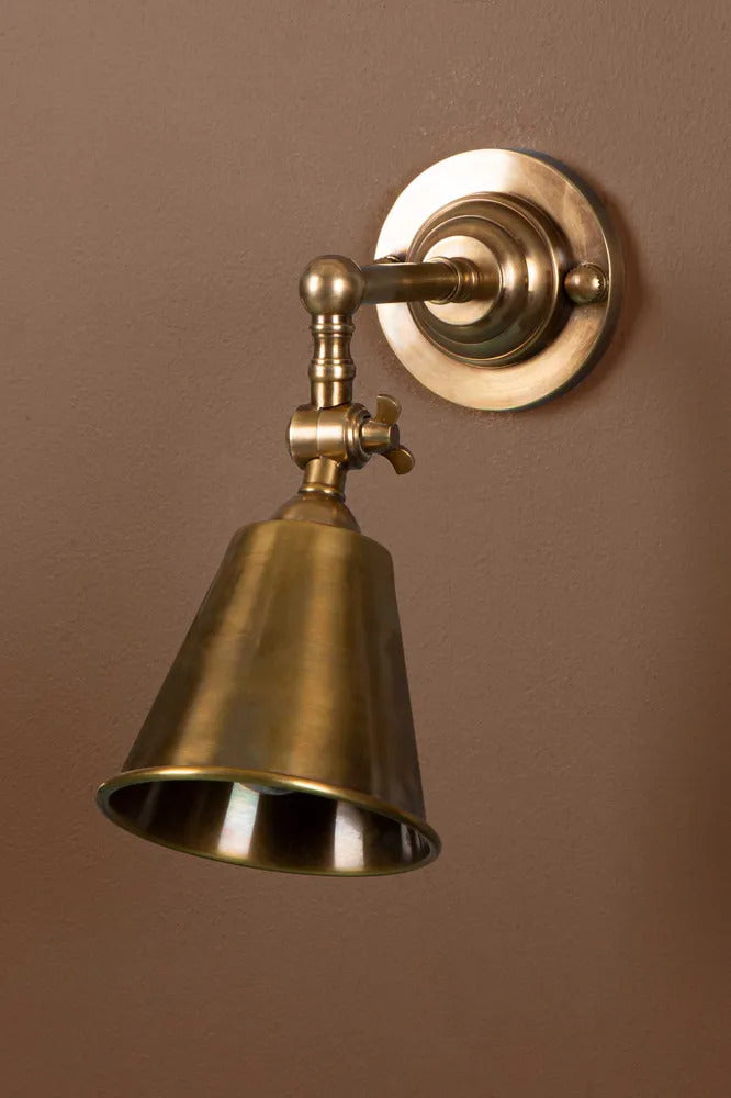 Emac & Lawton UTOPIA - 25W Wall Light With Metal Shade-Emac & Lawton-Ozlighting.com.au