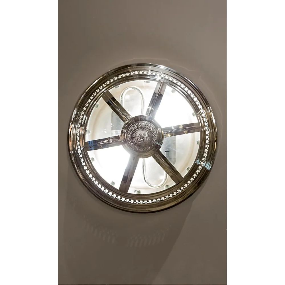Emac & Lawton WALTER Wall/Ceiling Light - 2xE27, Round, IP20-Emac & Lawton-Ozlighting.com.au