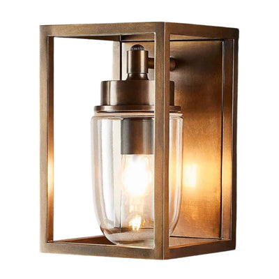 Emac & Lawton WELLINGTON - Classic Exterior Flush Wall Light IP54-Emac & Lawton-Ozlighting.com.au