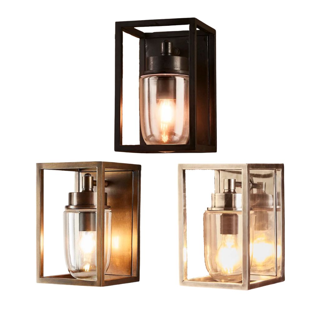 Emac & Lawton WELLINGTON Outdoor Wall Light - Classic Flush, IP54-Emac & Lawton-Ozlighting.com.au