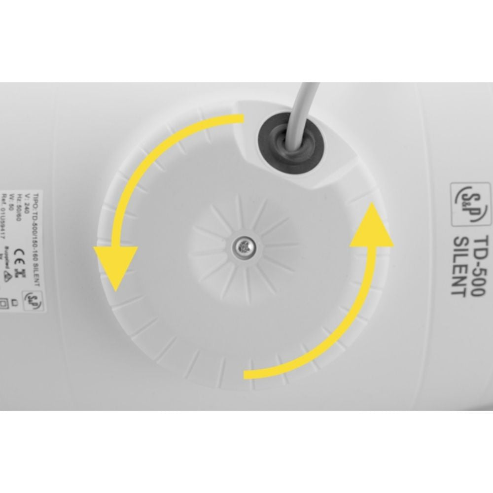FANTECH TRADE Duct - TD SILENT, In-Line, Mounted Fan IP44-Fantech Trade-Ozlighting.com.au
