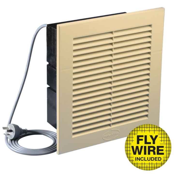 Fantech Trade EZIFIT - External Wall Mounted Fan IP44-Fantech Trade-Ozlighting.com.au
