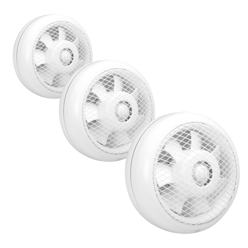 Fantech Trade HCM Exhaust Fan - 150/180/225 Wall Mounted, IPX4-Fantech Trade-Ozlighting.com.au