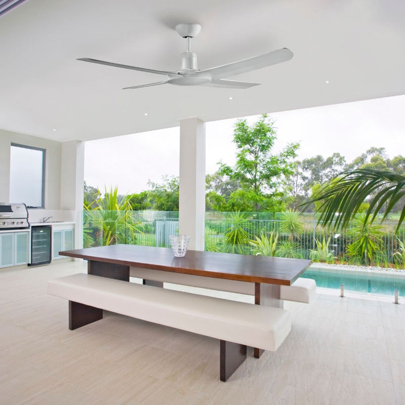 Fantech Trade JULIET - 4 Blade 1320mm 52" ABS AC Ceiling Fan IP55-Fantech Trade-Ozlighting.com.au