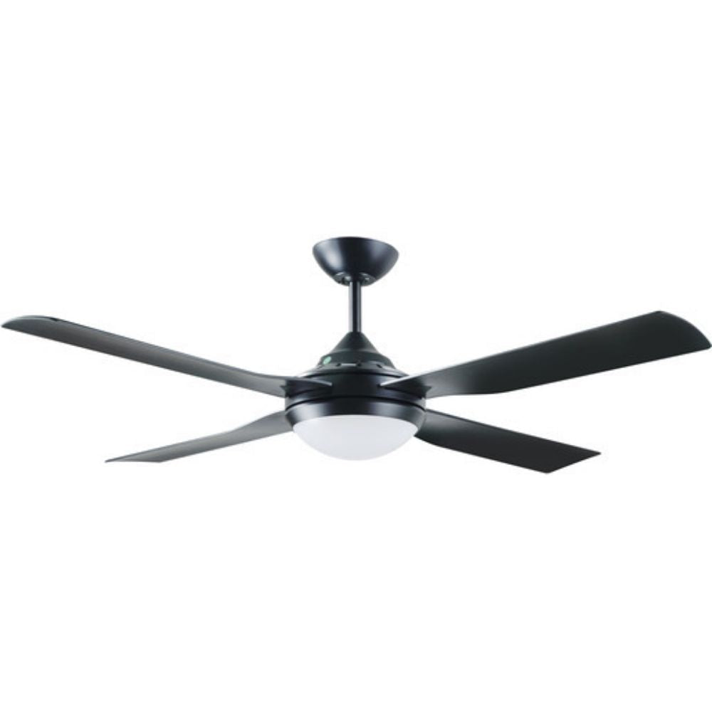 Fantech Trade QUINTON-52-LED-LIGHT AC Ceiling Fan - 4 Blade 1320mm 52", 18W Tri-Colour Switchable LED Light-Fantech Trade-Ozlighting.com.au