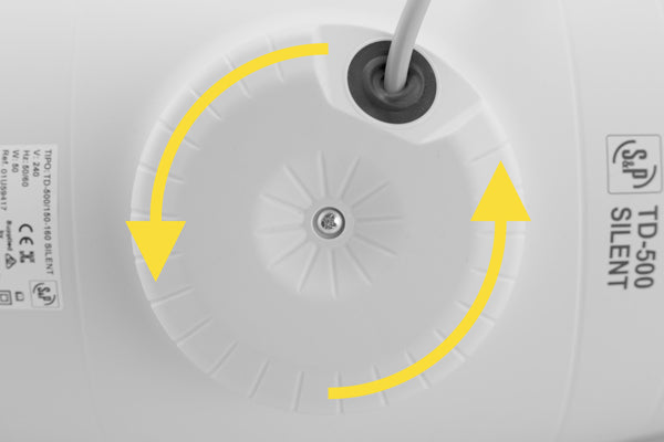 Fantech Trade TD SILENT Duct - 100/125/150/200, In-Line, Mounted Fan, IP44-Fantech Trade-Ozlighting.com.au