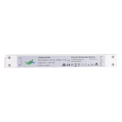 Havit - 24V DC IP20 TRIAC + 0/1-10V 2 in 1 Dimmable LED Driver-Havit Lighting-Ozlighting.com.au