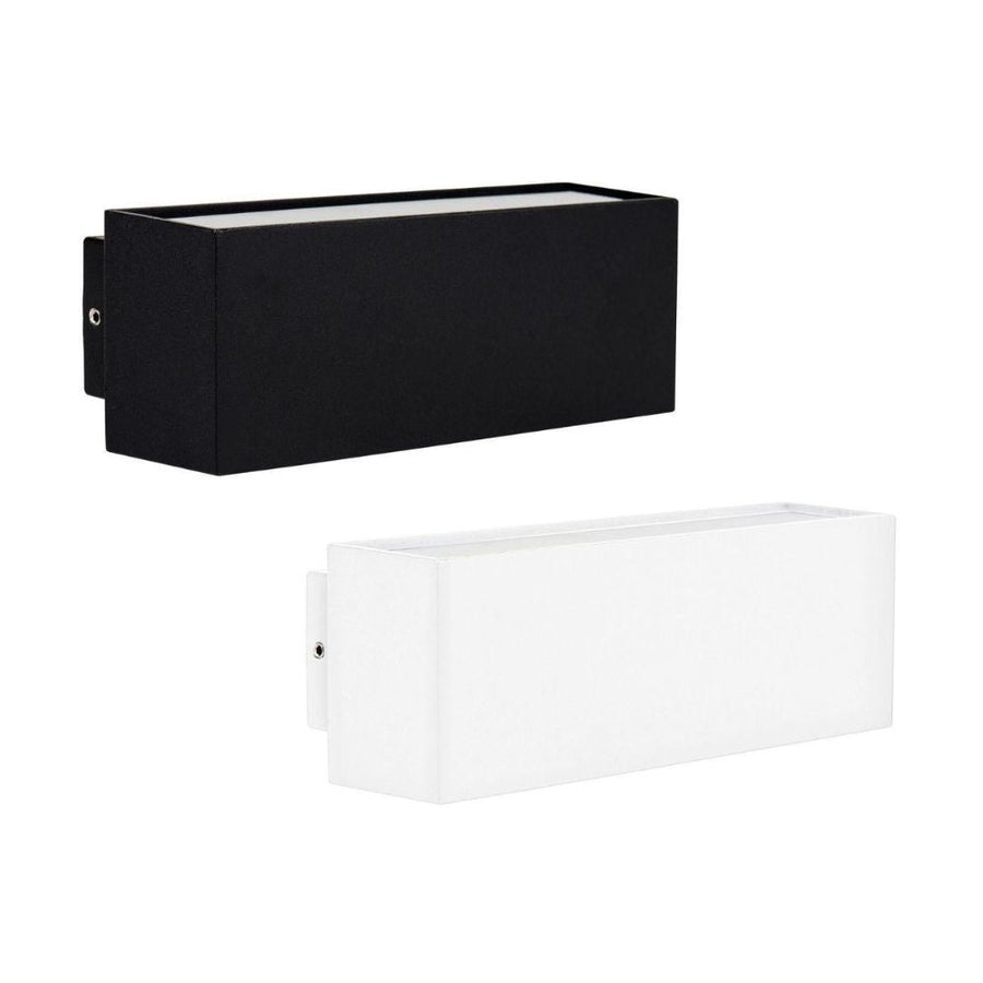 Havit BLOKK - 9W LED Tri-Colour Modern Exterior Up/Down Wall Light IP54-Havit Lighting-Ozlighting.com.au
