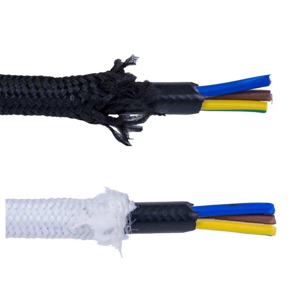 Havit CABLE - 3 Core Black/White Cable-Havit Lighting-Ozlighting.com.au