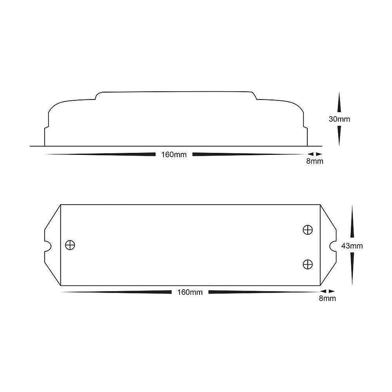 Havit CONTROLLER - 240W/480W RGBW LED Strip Controller-Havit Lighting-Ozlighting.com.au