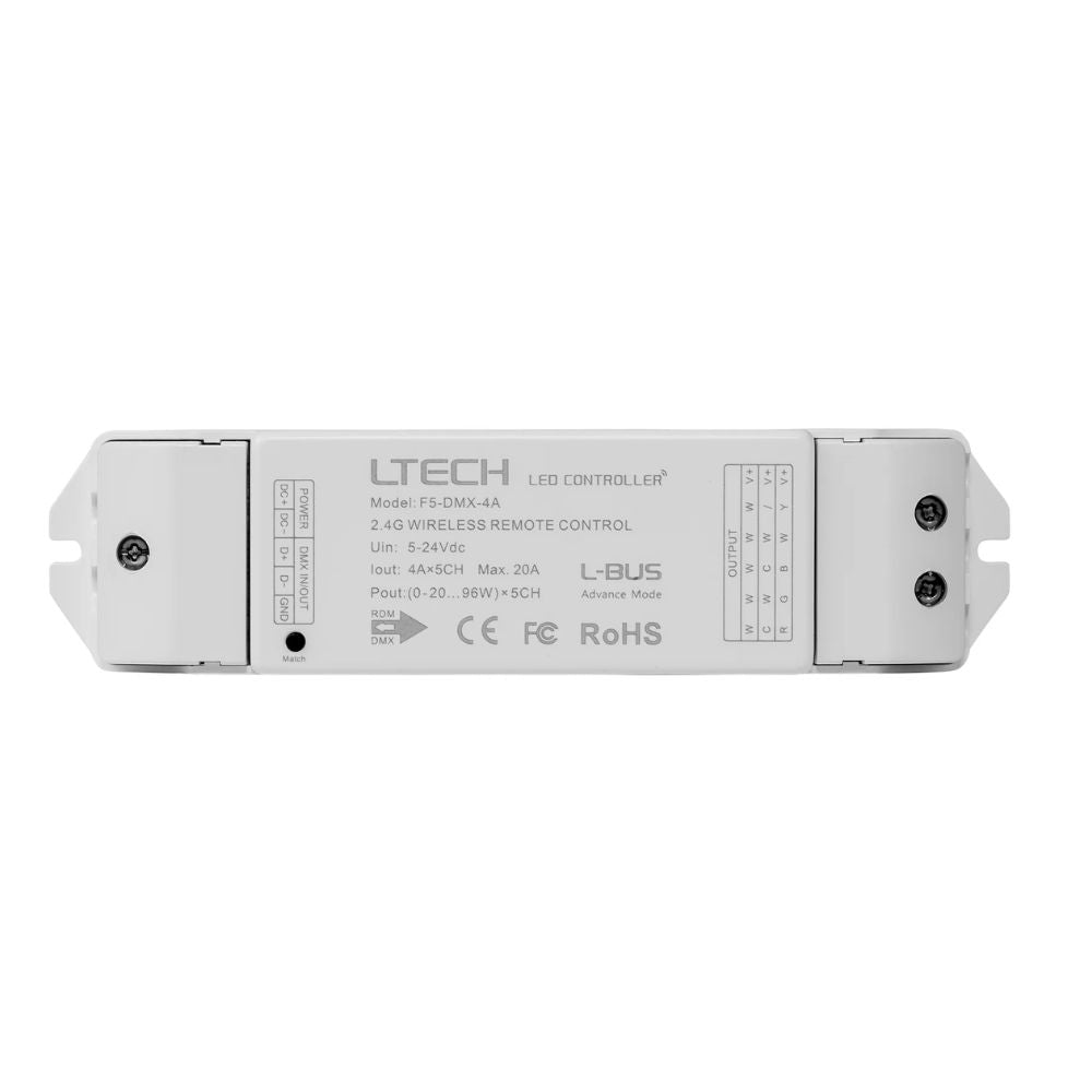 Havit CONTROLLER LED Receiver - 5 Channel LED Strip DMX - DRIVER REQUIRED-Havit Lighting-Ozlighting.com.au