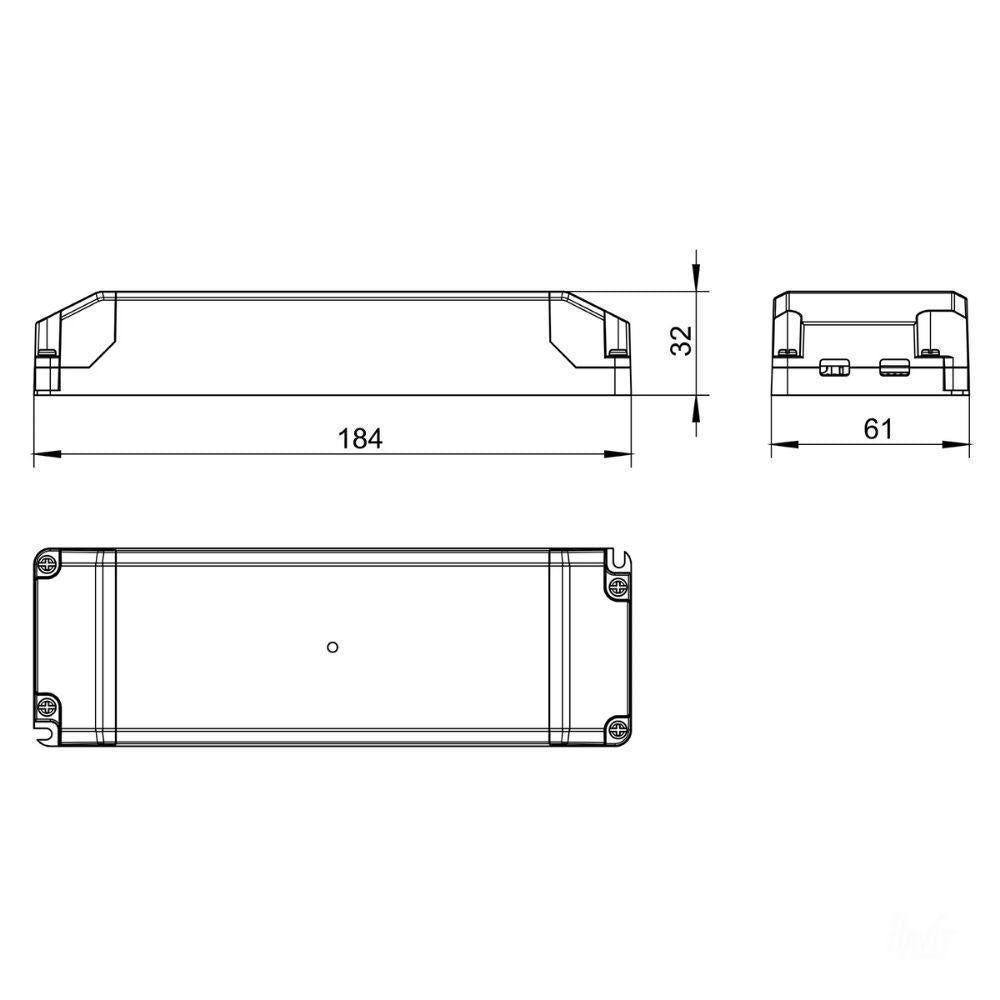 Havit DRIVER - 12V/24V DC 20/30/60/75W Constant Voltage IP20 Indoor LED Driver-Havit Lighting-Ozlighting.com.au