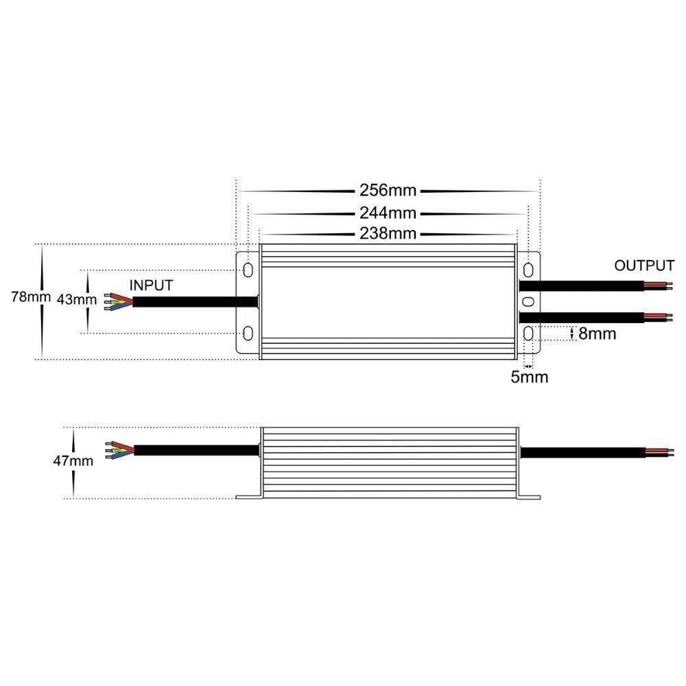 Havit DRIVER-DIM LED Driver - 12V/24V DC 30/60/100/150/200/300W TRIAC Dimmable-Havit Lighting-Ozlighting.com.au