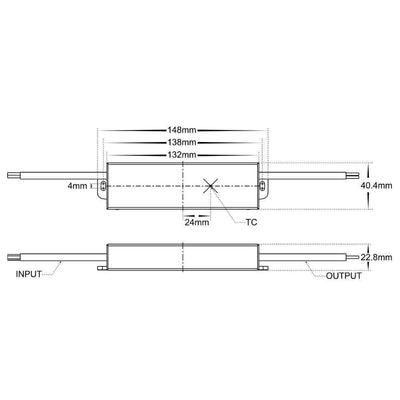 Havit DRIVER-WP - 12V DC 20/30/60/100W Constant Voltage IP66 Weatherproof LED Driver-Havit Lighting-Ozlighting.com.au