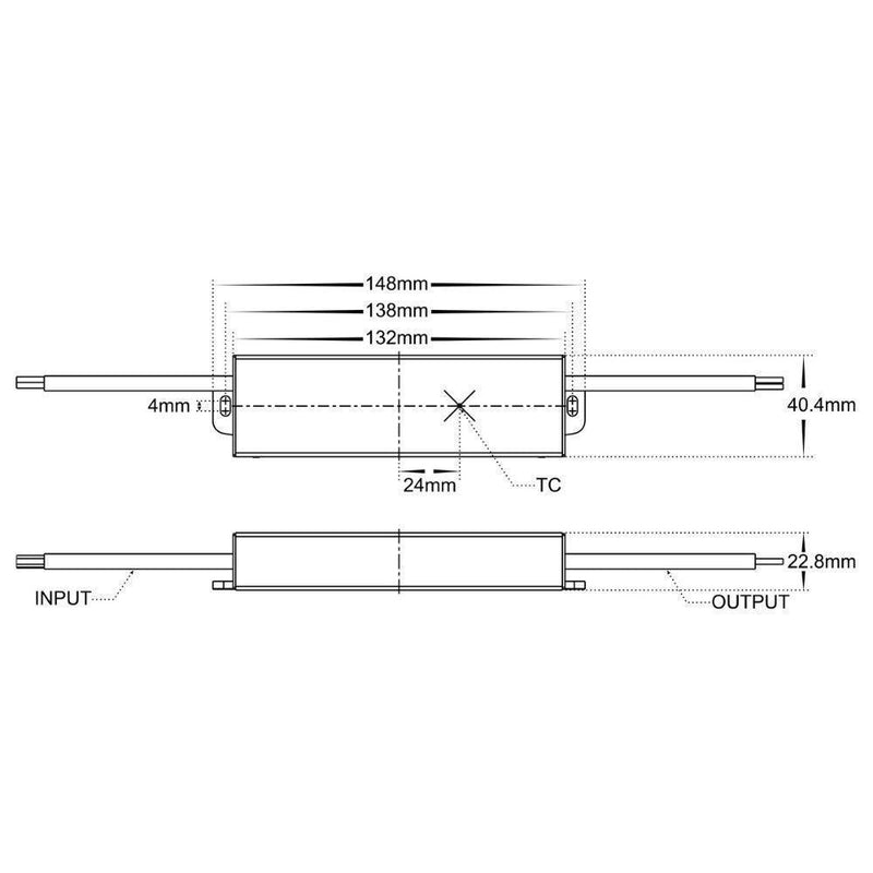 Havit DRIVER-WP - 12V DC 20/30/60/100W Constant Voltage IP66 Weatherproof LED Driver-Havit Lighting-Ozlighting.com.au