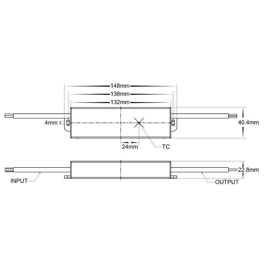 Havit DRIVER-WP - 24V DC 30/60/100W Constant Voltage Weatherproof LED Driver IP66-Havit Lighting-Ozlighting.com.au