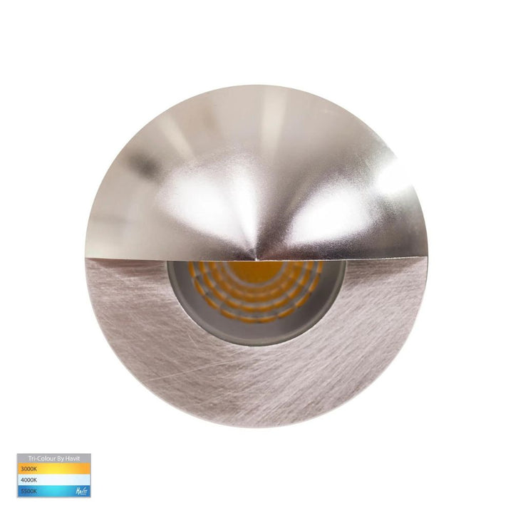 Havit ELITE - Aluminium LED Wall or Step Light with Eyelid 12V - IP65-Havit Lighting-Ozlighting.com.au
