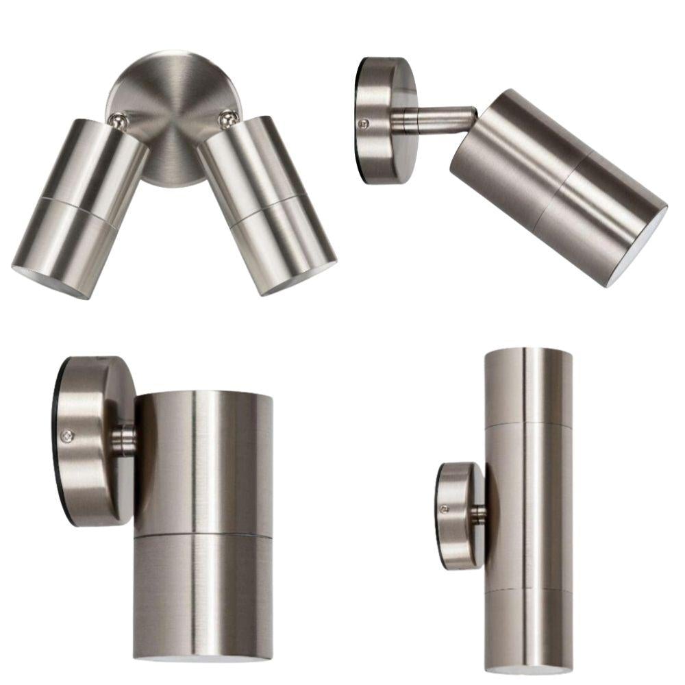 Havit FORTIS Wall Light - Stainless Steel-Havit Lighting-Ozlighting.com.au