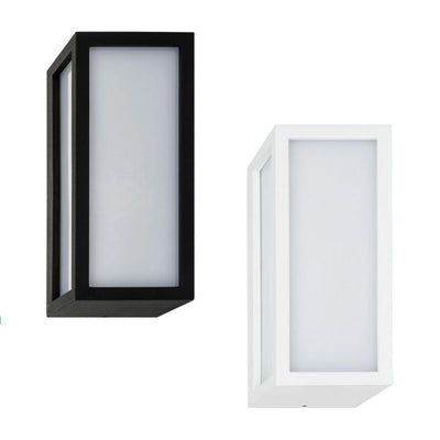 Havit JASPER - 12W LED Tri-Colour Modern Exterior Flush Wall Light IP54-Havit Lighting-Ozlighting.com.au