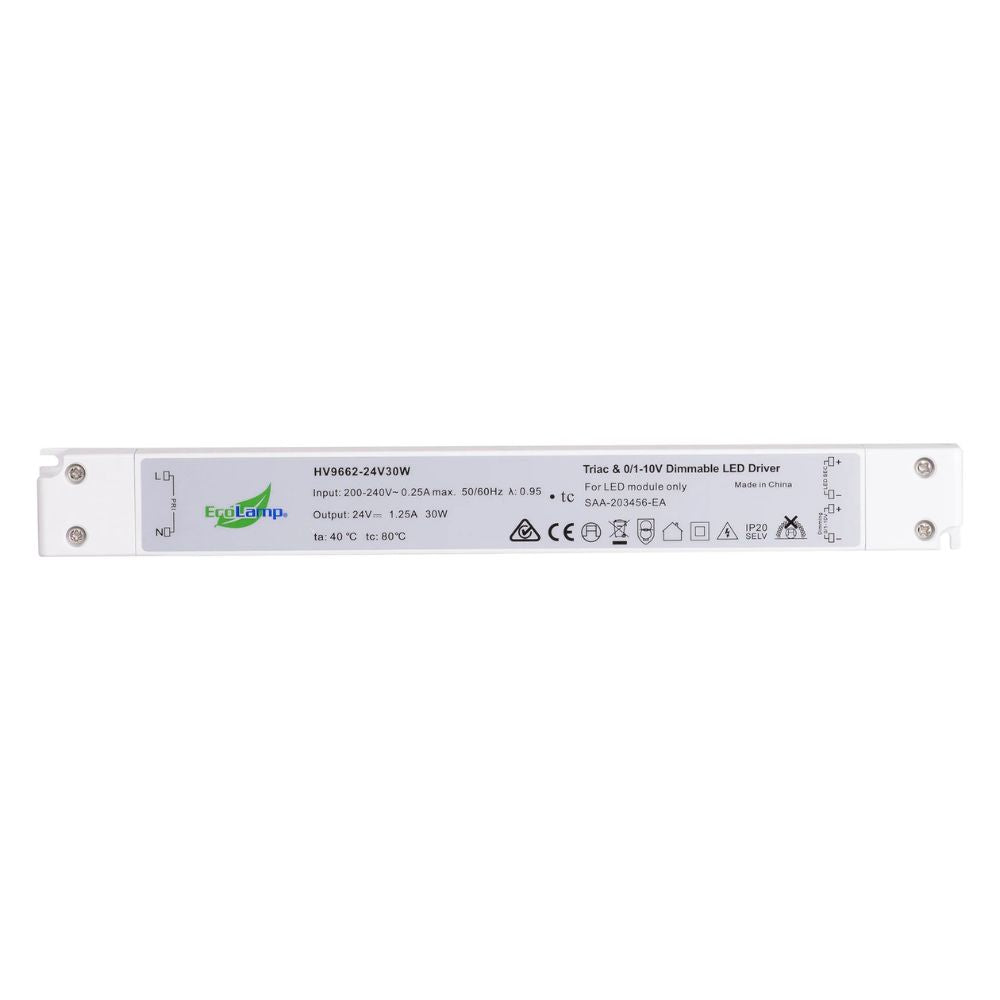 Havit LED Driver - 24V DC IP20 TRIAC + 0/1-10V 2 in 1 Dimmable-Havit Lighting-Ozlighting.com.au