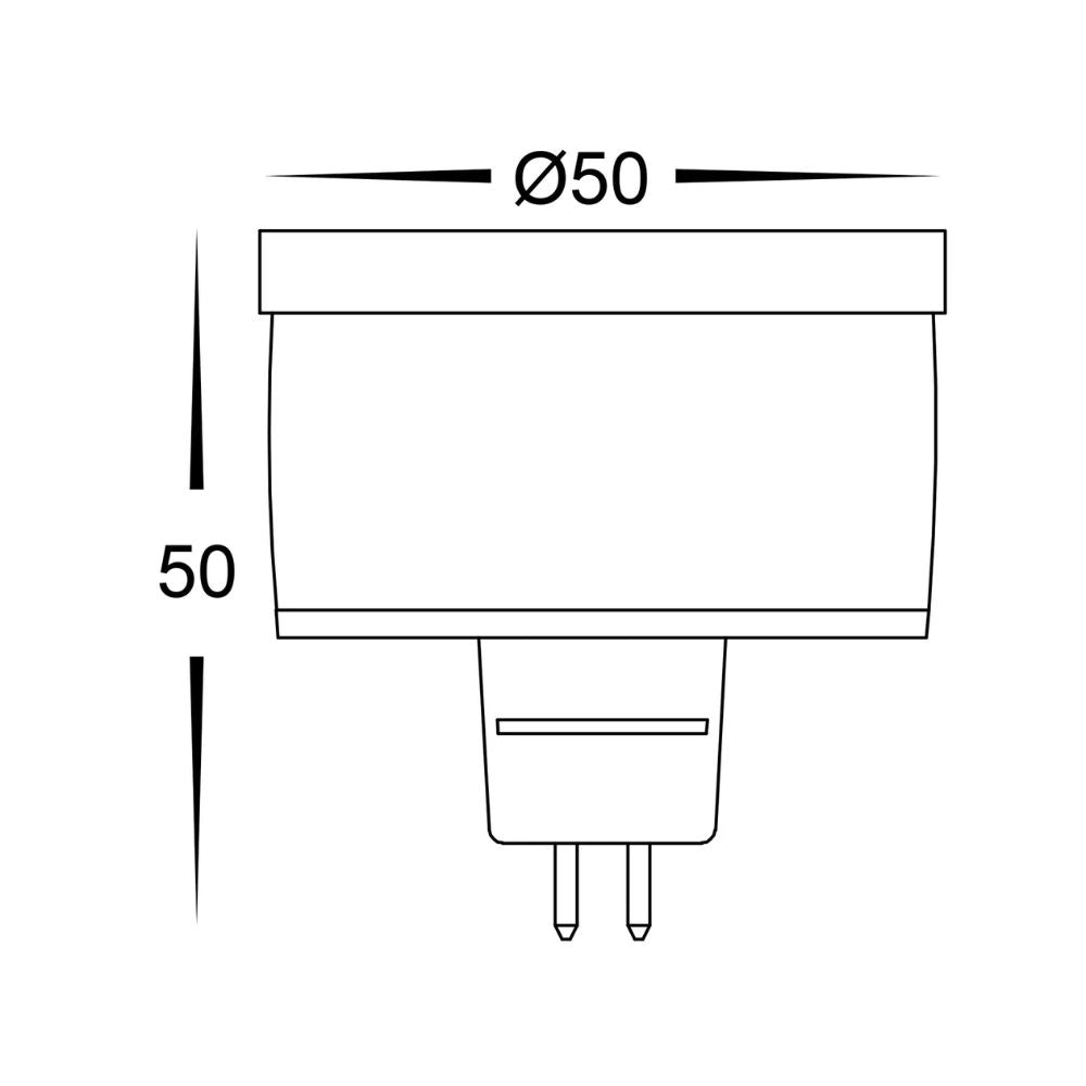 Havit LED Globe - 5W, GU10 / MR16 - MR16: DRIVER REQUIRED-Havit Lighting-Ozlighting.com.au