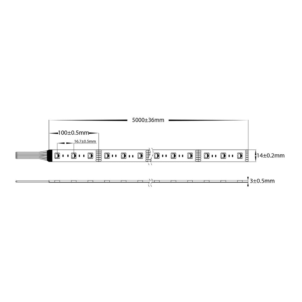 Havit LED Strip - 24W, RGB, 3000K - DRIVER REQUIRED-Havit Lighting-Ozlighting.com.au