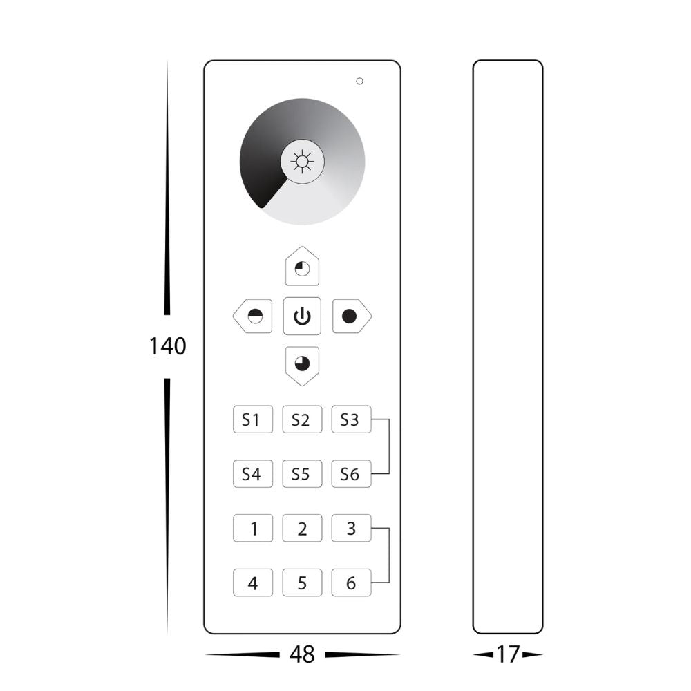 Havit LED Strip Controller - Single Colour 6 Zone-Havit Lighting-Ozlighting.com.au