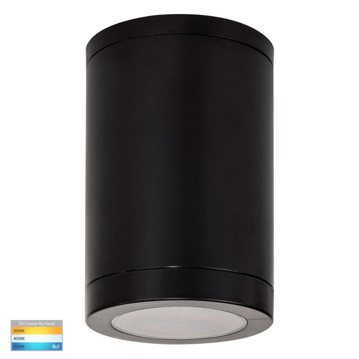 Havit LEXAN - GU10 3W LED Tri-Colour Dimmable Round Surface Mount Downlight IP54-Havit Lighting-Ozlighting.com.au