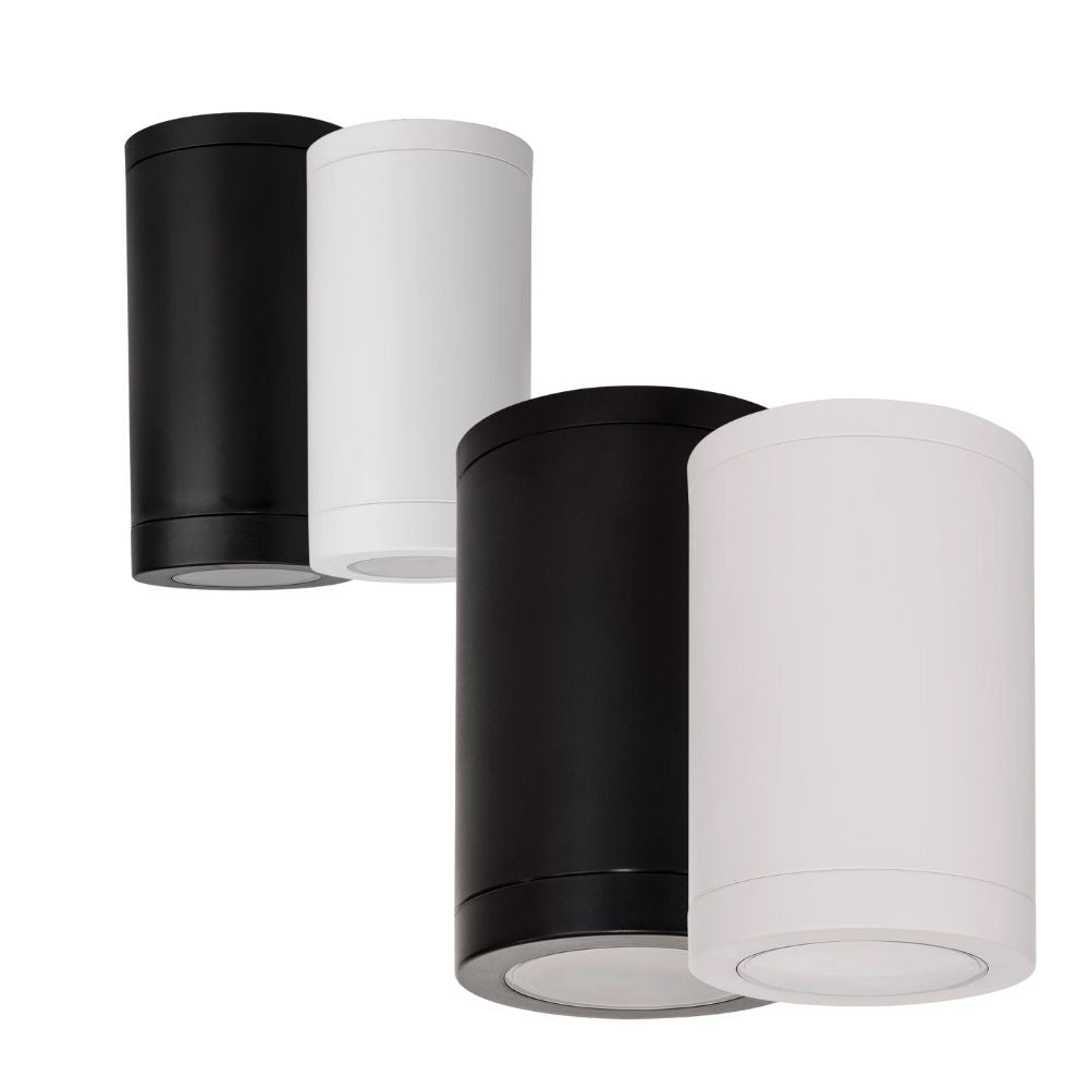 Havit LEXAN LED Downlight - 3W, GU10, Tri-Colour, Dimmable, IP54, Round, Surface Mount-Havit Lighting-Ozlighting.com.au