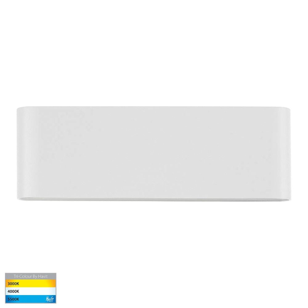 Havit LISSE LED Up/Down Wall Light - 2x12W, Tri-Colour, IP54-Havit Lighting-Ozlighting.com.au