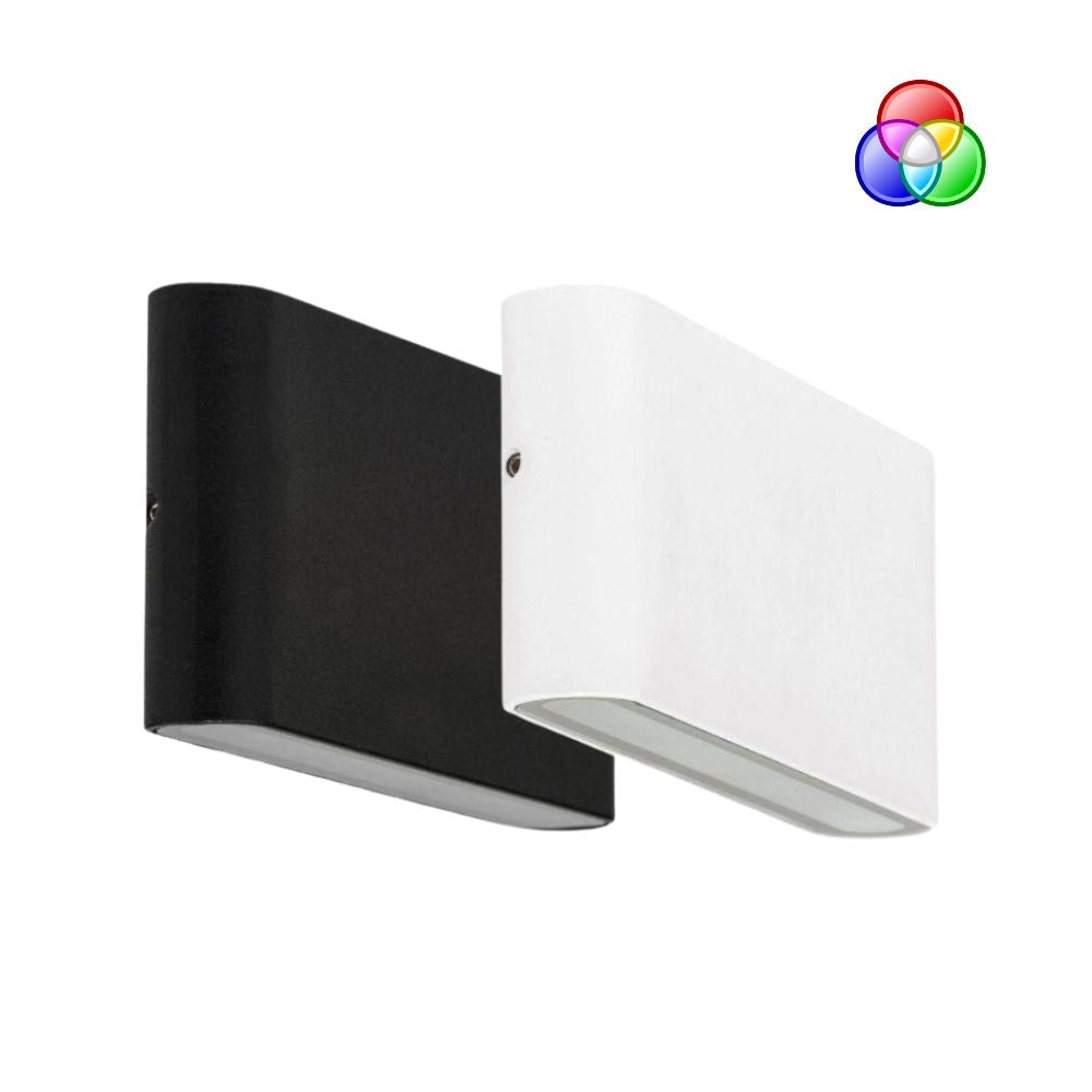 Havit LISSE LED Wall Light - 6W/2x5W, 12V DC, 175mm, RGBW, Down Only, IP54, Up/Down - DRIVER REQUIRED-Havit Lighting-Ozlighting.com.au