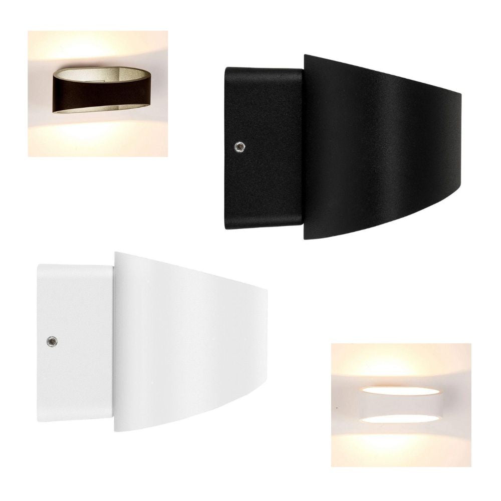 Havit LUXE LED Up/Down Wall Light - 9W, Tri-Colour, IP54-Havit Lighting-Ozlighting.com.au