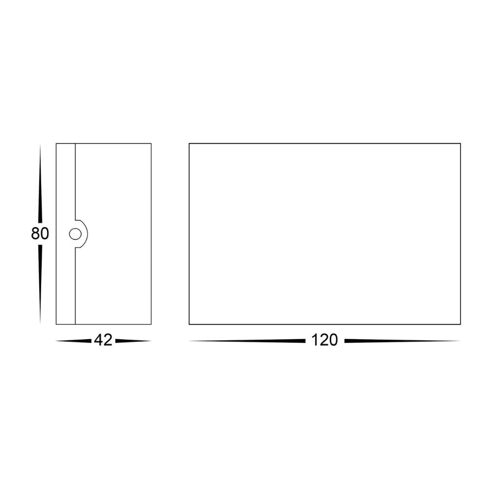 Havit MARO - 4W Up & Down TRI Colour LED Wall Light IP54-Havit Lighting-Ozlighting.com.au