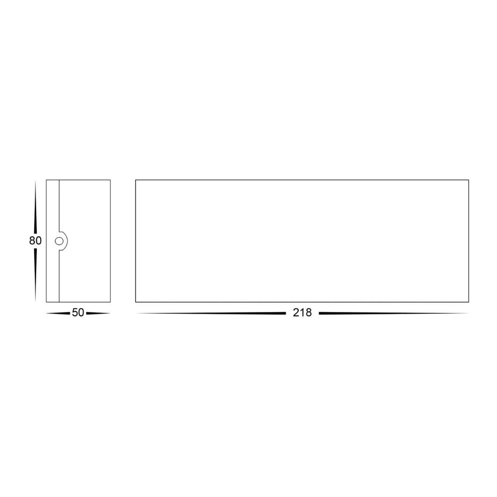 Havit MARO - 8W Up & Down TRI Colour LED Wall Light IP54 - 12V DC DRIVER REQUIRED-Havit Lighting-Ozlighting.com.au