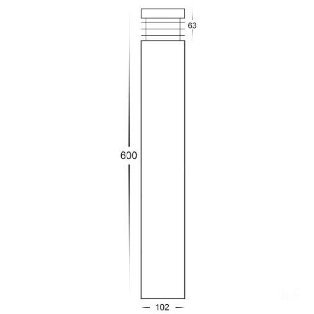 Havit MAXI - 5W LED Exterior Colour Switchable LED Bollard Light IP54 - 12V DRIVER REQUIRED-Havit Lighting-Ozlighting.com.au