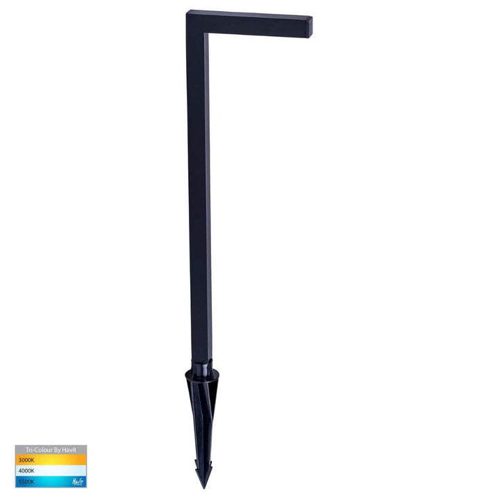 Havit NEDIA - 7W 12V DC LED Tri-Colour Exterior Garden Spike Light IP54 - DRIVER REQUIRED-Havit Lighting-Ozlighting.com.au
