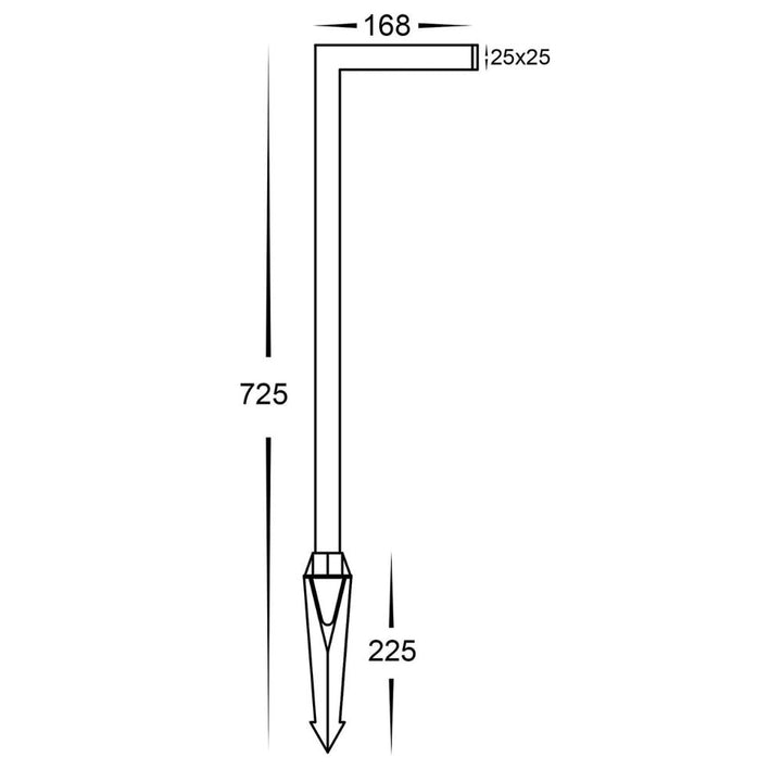 Havit NEDIA - 7W 12V DC LED Tri-Colour Exterior Garden Spike Light IP54 - DRIVER REQUIRED-Havit Lighting-Ozlighting.com.au